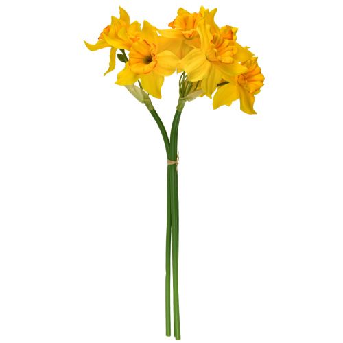 Artikel Påskeliljer dekoration kunstige blomster gule påskeliljer 38cm 3 stk