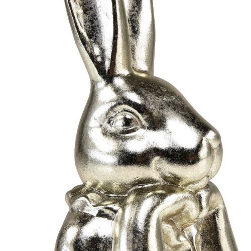 Artikel Dekorativ påskehare Guld Keramik Dekorativ kaninbuste H23,5 cm