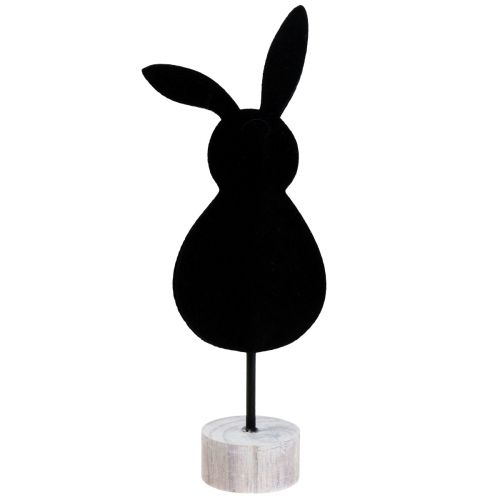 Artikel Stand borddekoration påskehare dekoration filt sort 50cm