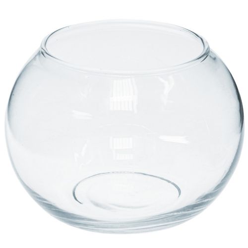Artikel Kuglevase glas blomstervase rund glas dekoration H11cm Ø15cm