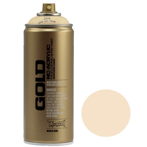 Floristik24 Spraymaling Spray Beige Montana Guld Latte Mat 400ml