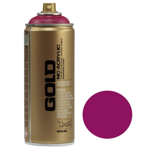 Floristik24 Spraymaling Spray Pink Montana Guld Satin Mat 400ml