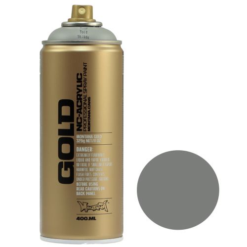 Floristik24 Spraymaling Spray Grå Montana Guld Tag Mat 400ml