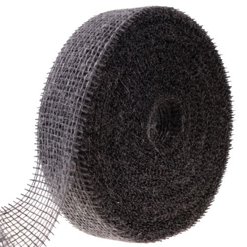 Floristik24 Jute bånd net bånd deco bånd jute brun taupe 5cm 40m