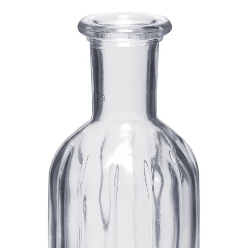 Floristik24 Flaskevase glasvase høj vase klar Ø7,5cm H19,5cm