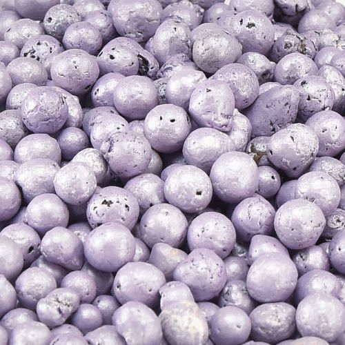 Artikel Strålende dekorative perler 4mm - 8mm lilla 1l