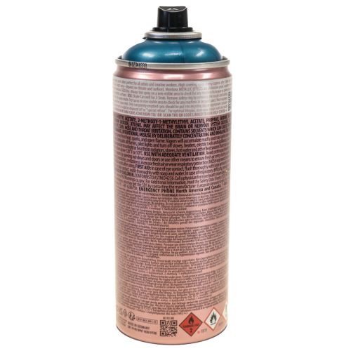 Artikel Maling spray effekt spray metallic maling blå Caribbean 400ml