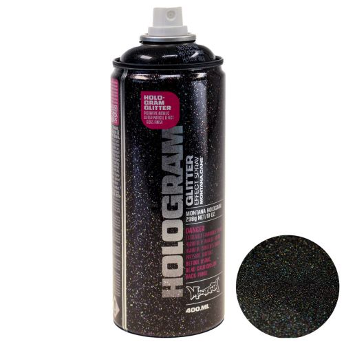 Artikel Hologram Glitter Spray Glitter spray aerosol silkemat 400ml