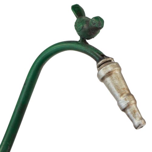 Artikel Plantekasse metal regntønde fugl altan dekoration Ø15,5cm