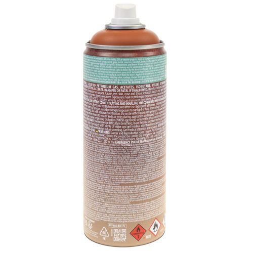 Artikel Rust spray effekt spray rust indvendig/udvendig orange-brun 400ml