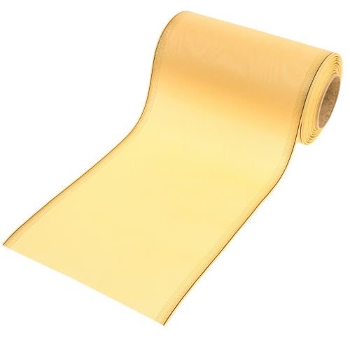 Krans bånd moiré krans bånd gul 175mm 25m