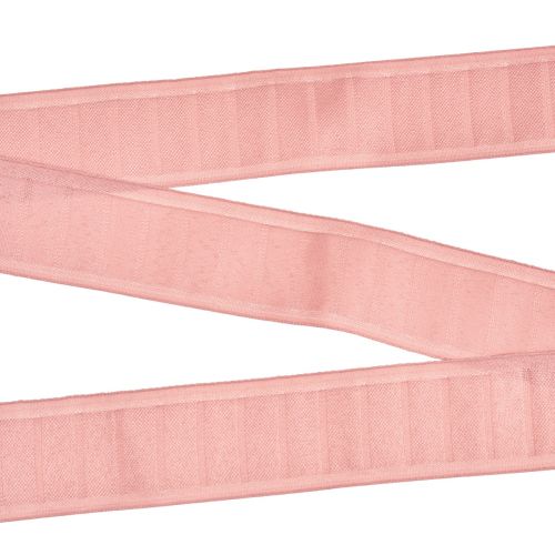 Dekorativt bånd bånd løkker pink 40mm 6m