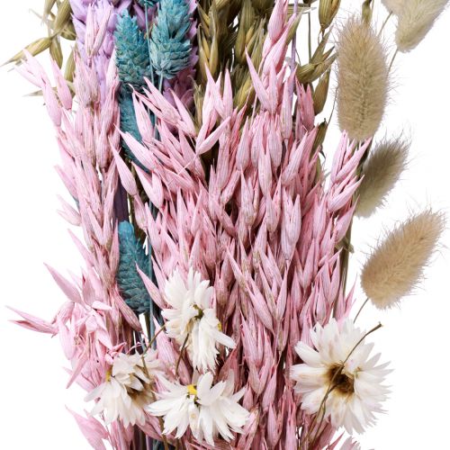 Artikel Tørret blomsterbuket halmblomster Phalaris korn 58cm