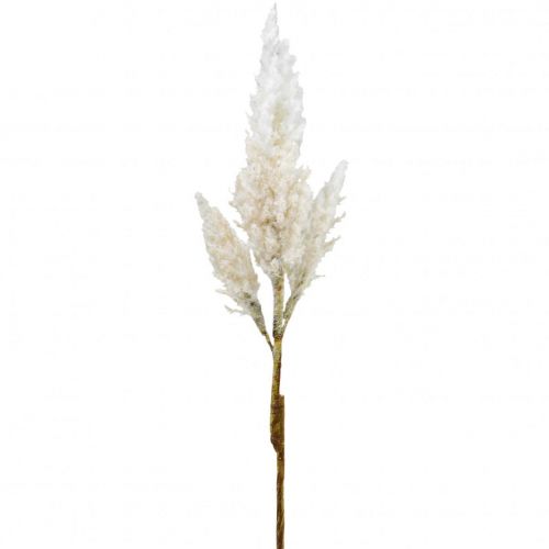 Floristik24 Pampas græs hvid creme kunstig tørt græs dekoration 82cm