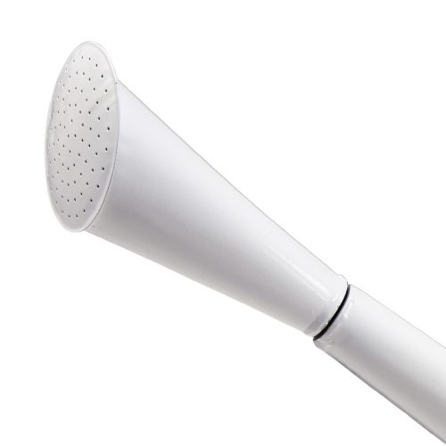 Floristik24 Dekorativ vandkande metal dekorativ dåse hvid 67cm 1 stk