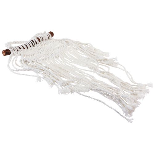 Artikel Vægophæng macrame boho vægdekorationscreme 18,5×48cm