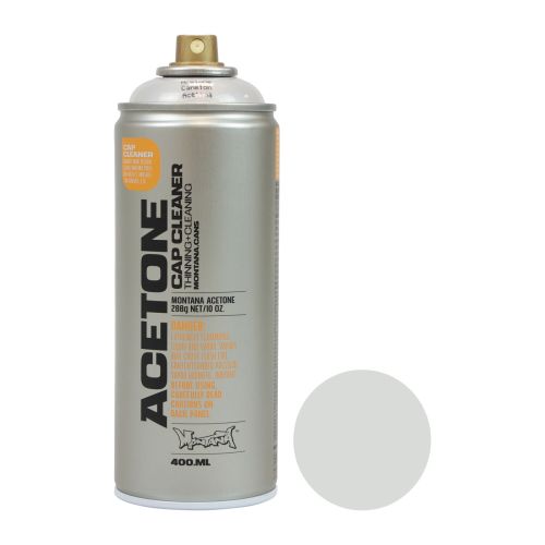Acetone sprayrens + fortynder Montana Cap Cleaner 400ml