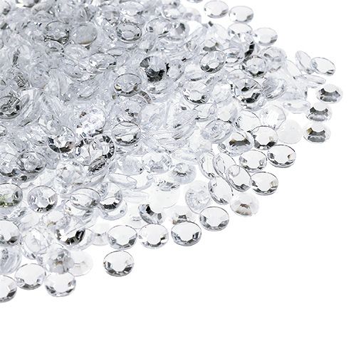 Floristik24 Akryl diamanter Ø4mm klar 110g