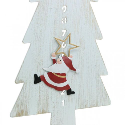 Floristik24 Deco adventskalender tal grantræ metal H50,5cm