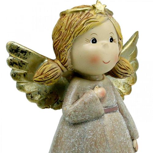 Floristik24 Adventsdekoration, skytsengel, juleengel, englefigur H24cm