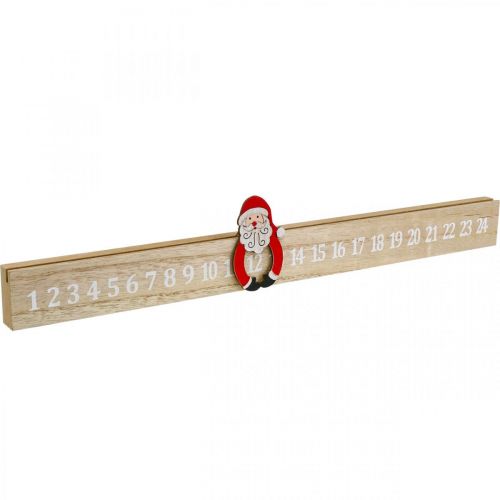 Artikel Adventskalender træ adventsstribe deco advent 48,5cm 3stk