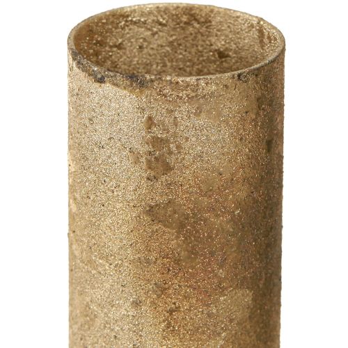 Artikel Adventslysestager til pindelys metal guld Ø23mm 4stk