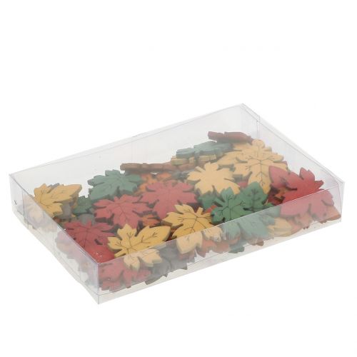 Floristik24 Ahornblad farverigt til drys 3,5cm 72 stk