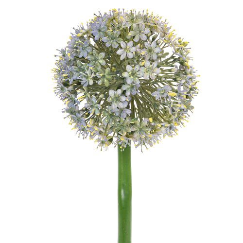 Kunstig Allium-blomstrende gren, naturtro udseende, 90 cm