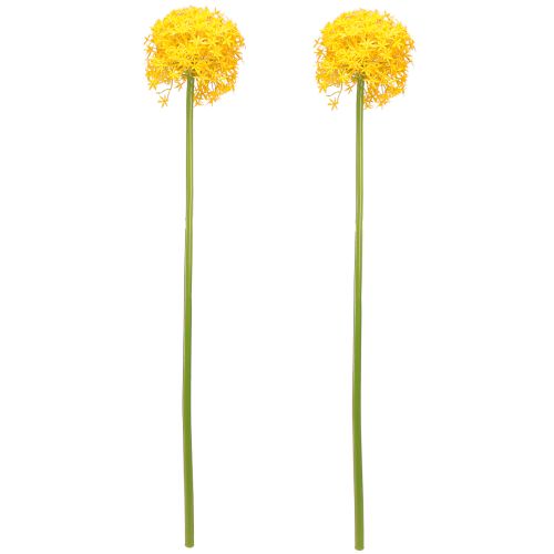 Artikel Allium Gul Blomst Kunstløg 80cm Ø14,5cm 2stk
