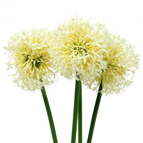 Ornamental Allium kunstig hvid 51 cm 4stk