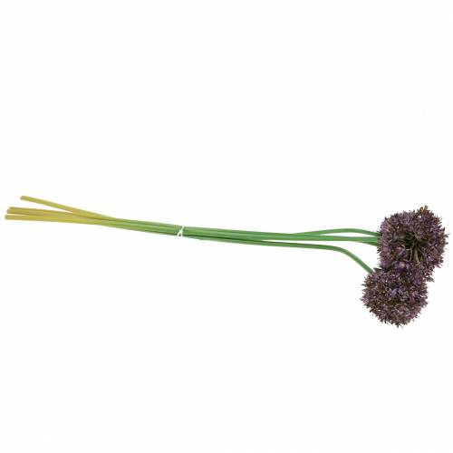 Floristik24 Allium kunstig Lilla Ø7cm H58cm 4stk