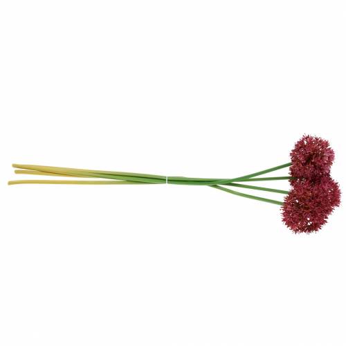 Floristik24 Allium kunstig Blåviolett Ø7cm H58cm 4stk