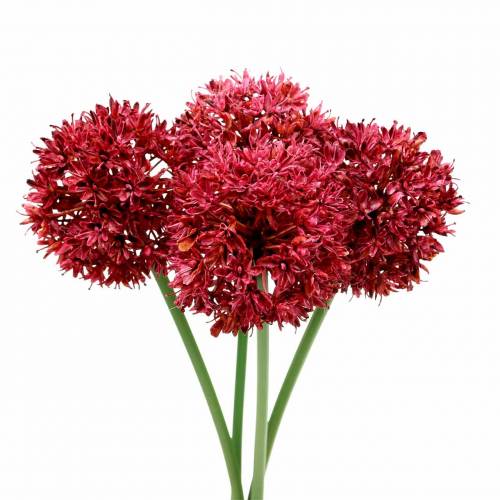 Floristik24 Allium kunstig Blåviolett Ø7cm H58cm 4stk