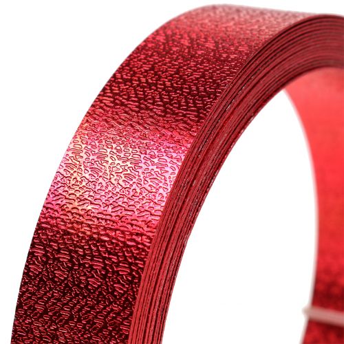 Artikel Aluminiumstape fladtråd rød 20mm 5m