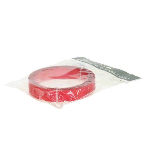 Artikel Aluminiumstape fladtråd rød 20mm 5m