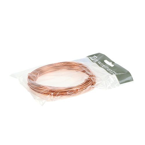 Artikel Alu tråd 2mm 100g 12m kobber