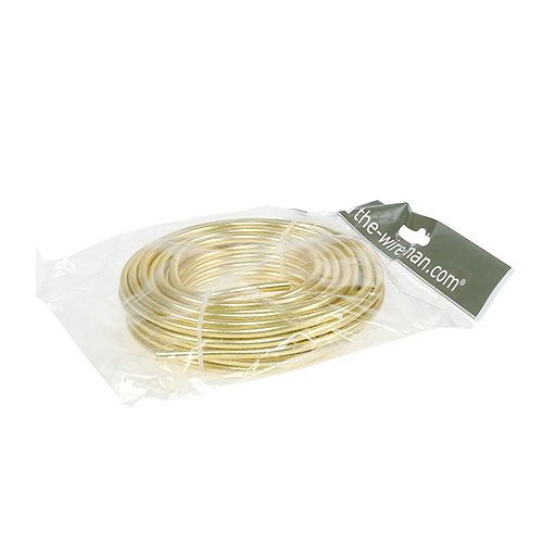 Artikel Aluminiumstråd 5mm 500g guld