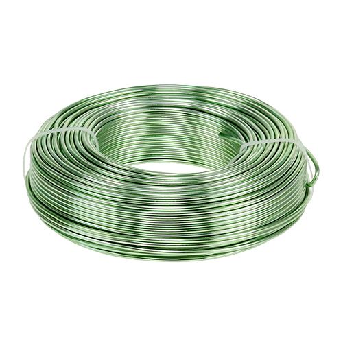 Artikel Aluminiumstråd Ø2mm 500g 60m mintgrøn