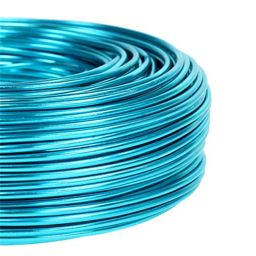Artikel Alu tråd Ø2mm 500g 60m turkis