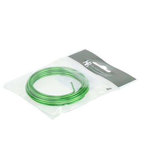 Artikel Aluminium ledning 2mm grøn 3m