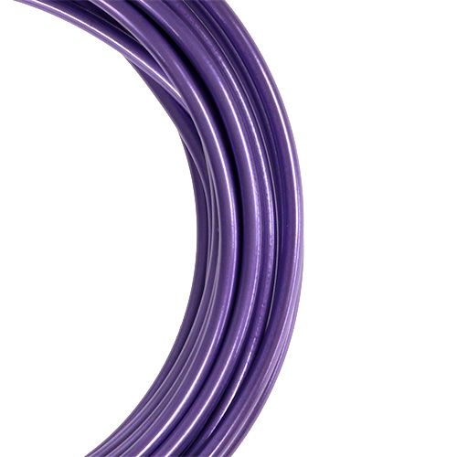 Artikel Aluminiumstråd 2mm Lilla 3m