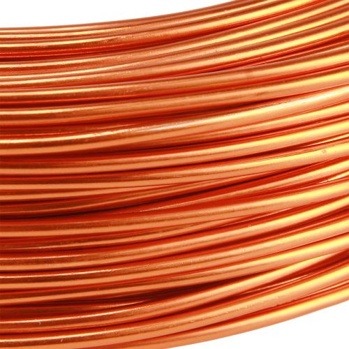 Artikel Aluminiumstråd orange Ø2mm hobbytråd aluminium 500g 60m