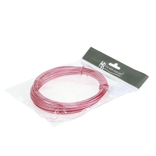 Artikel Alu wire pink Ø2mm 12m