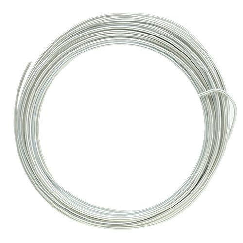 Floristik24 Alu tråd 2mm 100g creme