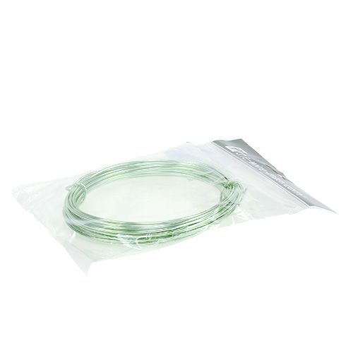 Artikel Aluminiumstråd 2mm 100g mintgrøn