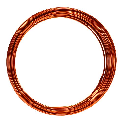Artikel Alu tråd 2mm 100g orange