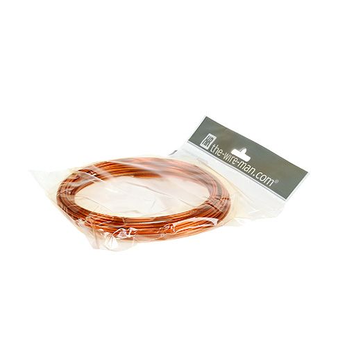 Artikel Alu tråd 2mm 100g orange
