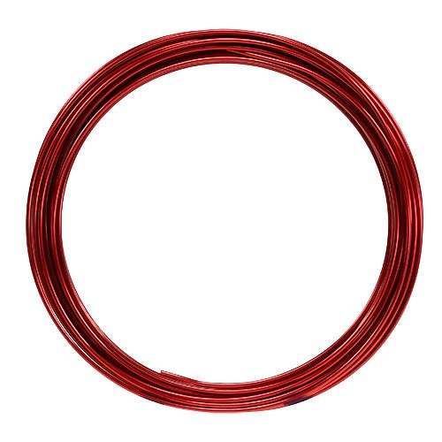Artikel Alu tråd 2mm 100g rød
