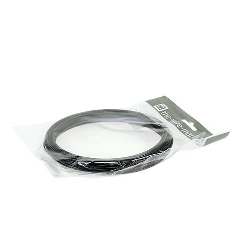 Artikel Alu tråd 2mm 100g sort