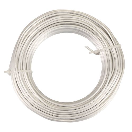 Artikel Alu wire aluminium wire 3mm smykket wire hvid-sølv mat 500g